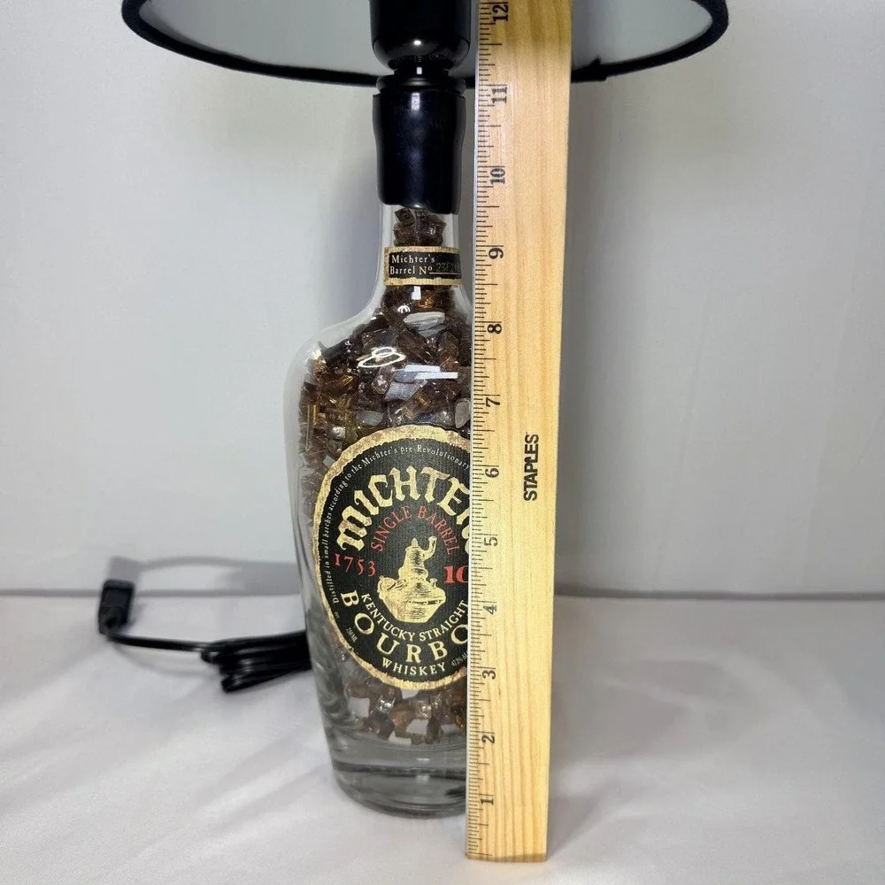 Michter's‎ Bottle Lamp 10 Year Single Barrel Bourbon Father's Day Gift